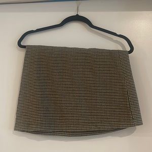 Gently Used Plaid American Eagle Mini Skirt
